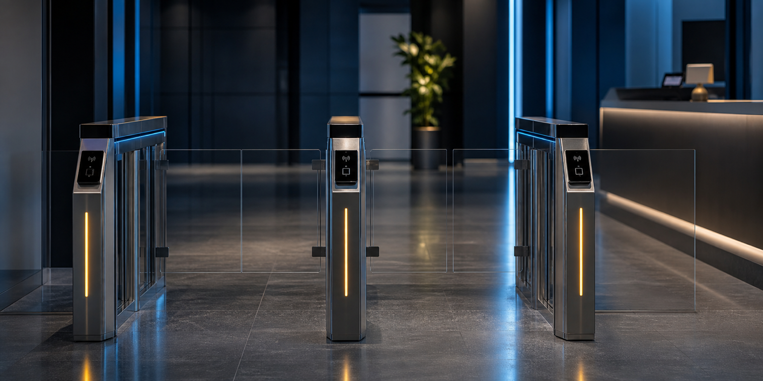 Access control gates and turnstiles