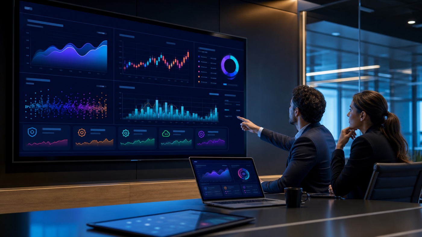 AI analytics dashboard and decision support