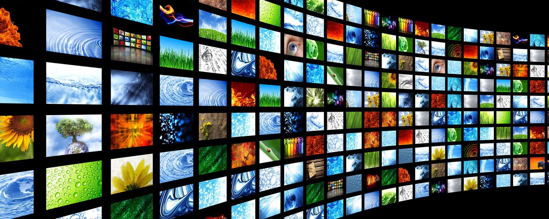 Audio visual video wall installation