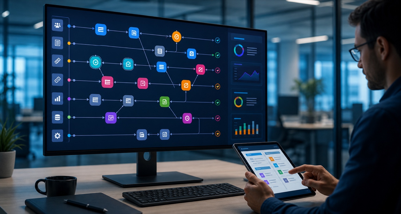 Automated workflow dashboard