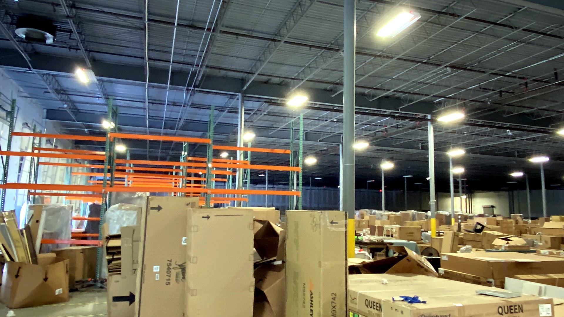 Ashley Furniture warehouse surveillance project by Brilla