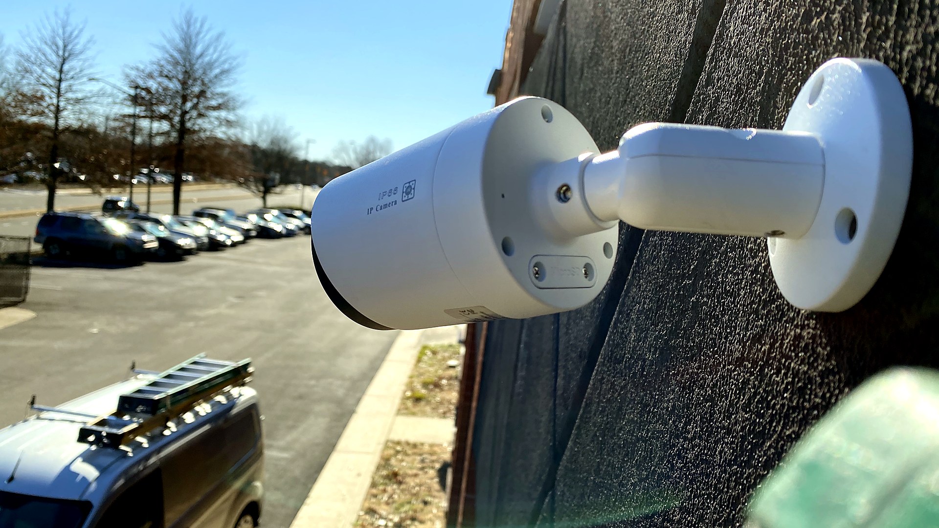 Potomac Mills shopping center surveillance camera installation