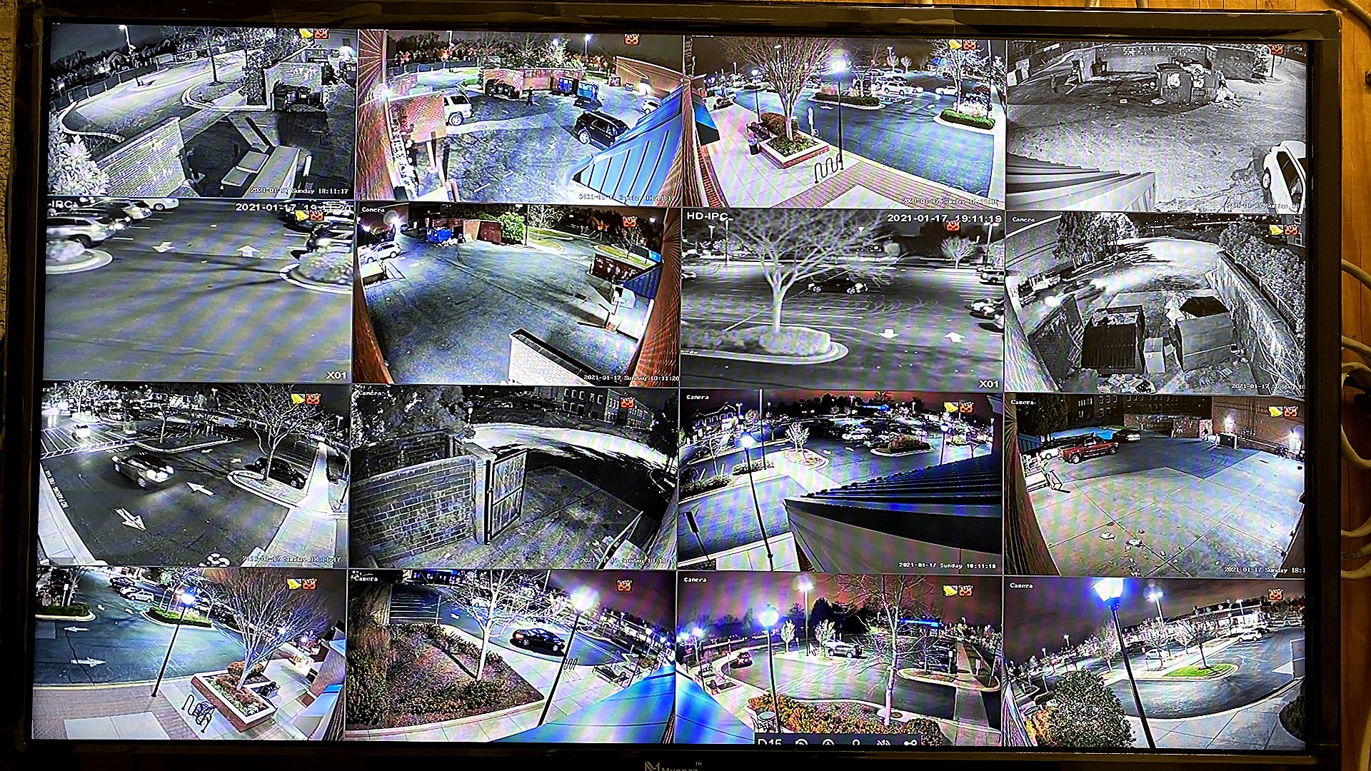 Potomac Mills monitoring display project photo