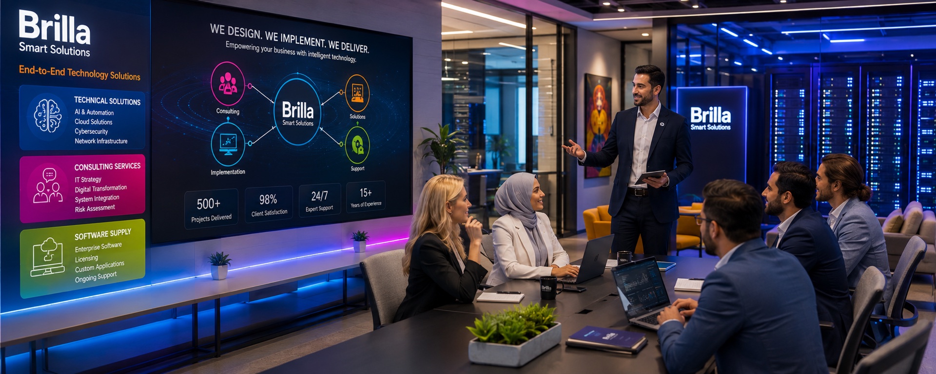 Brilla technology consulting and infrastructure planning
